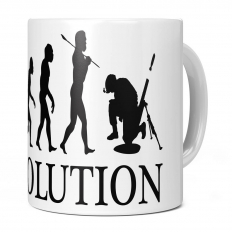 SOLDIER MORTAR EVOLUTION 11OZ NOVELTY MUG