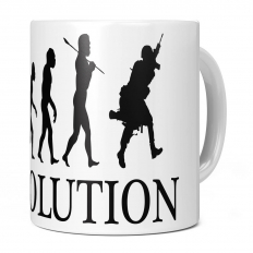 MODERN SOLDIER EVOLUTION 11OZ NOVELTY MUG