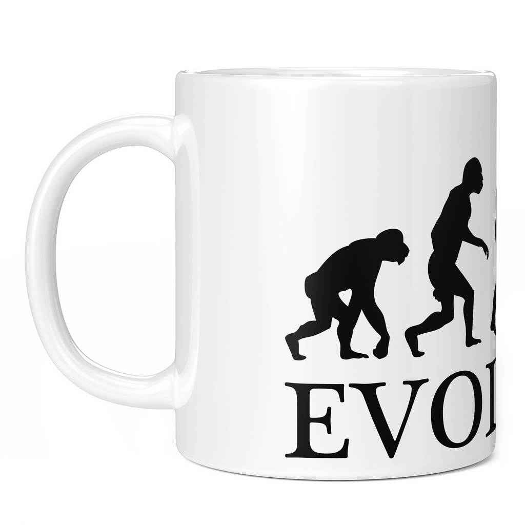 DISABILITY SPORT RUNNER (FEMALE) EVOLUTION 11oz NOVELTY MUG Mugs