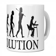 LIBRARY (FEMALE) EVOLUTION 11OZ NOVELTY MUG
