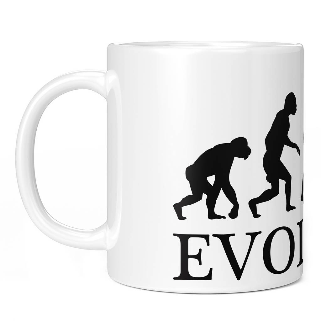 LIBRARY (FEMALE) EVOLUTION 11oz NOVELTY MUG Mugs