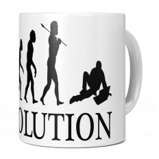 LAPTOP EVOLUTION 11OZ NOVELTY MUG