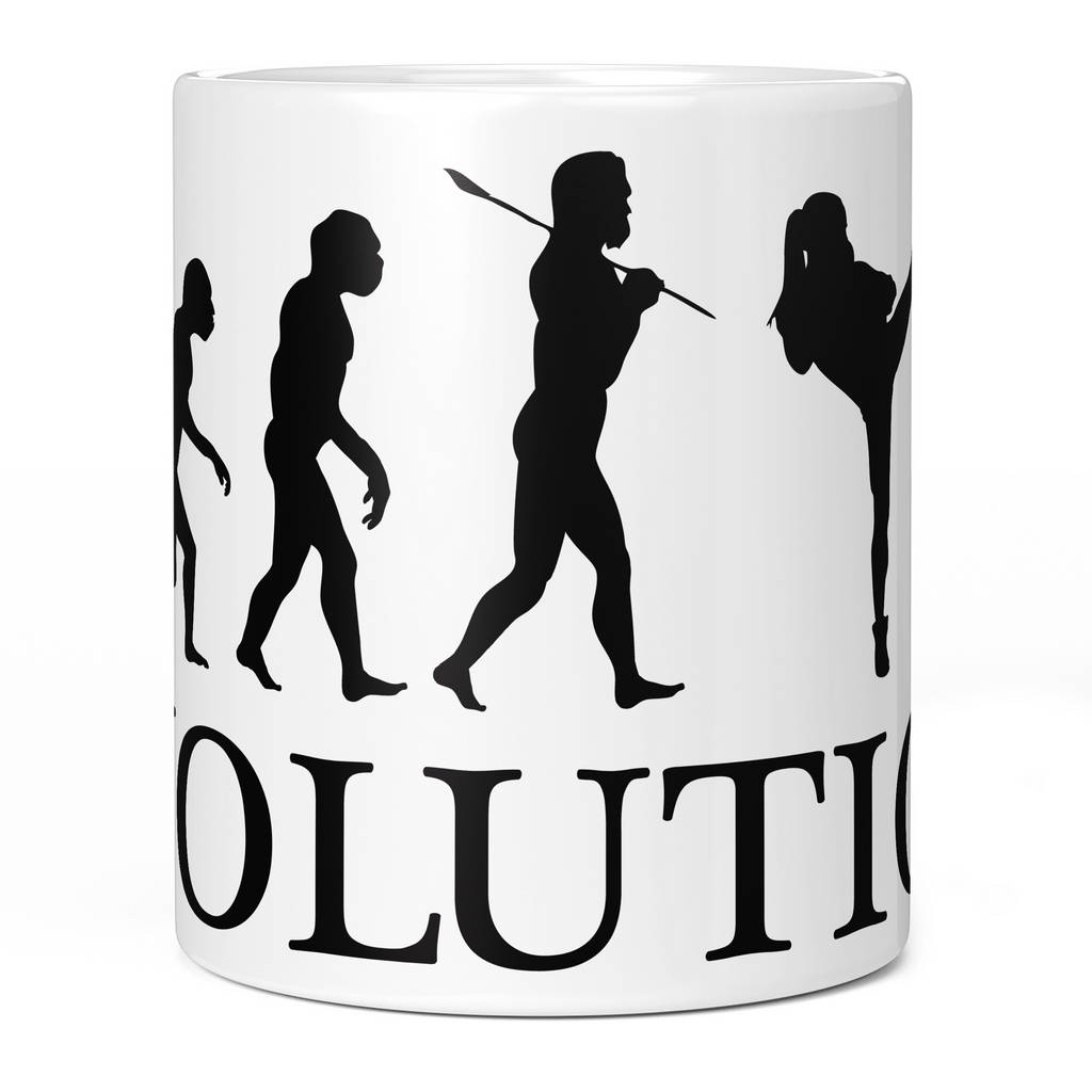 MMA FIGHTER (FEMALE) EVOLUTION 11oz NOVELTY MUG Mugs
