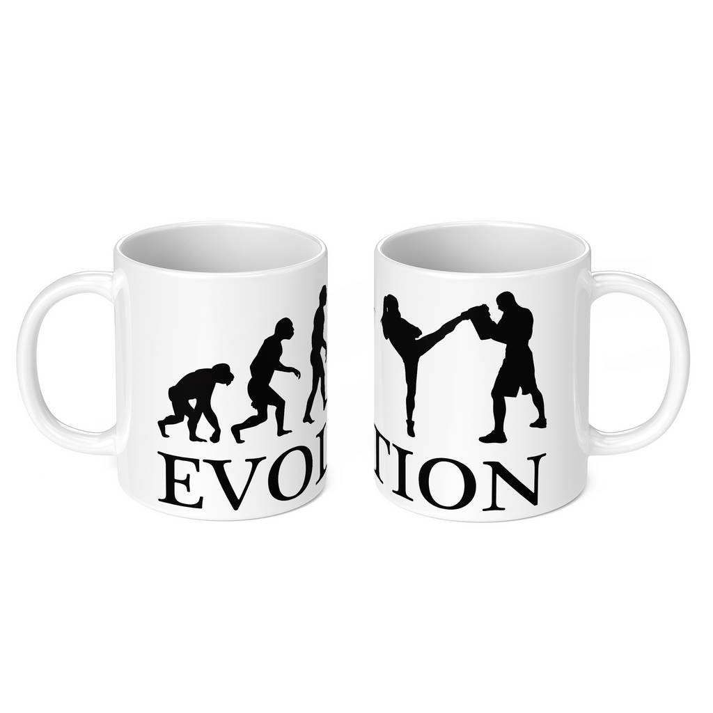 MMA FIGHTER (FEMALE) EVOLUTION 11oz NOVELTY MUG Mugs