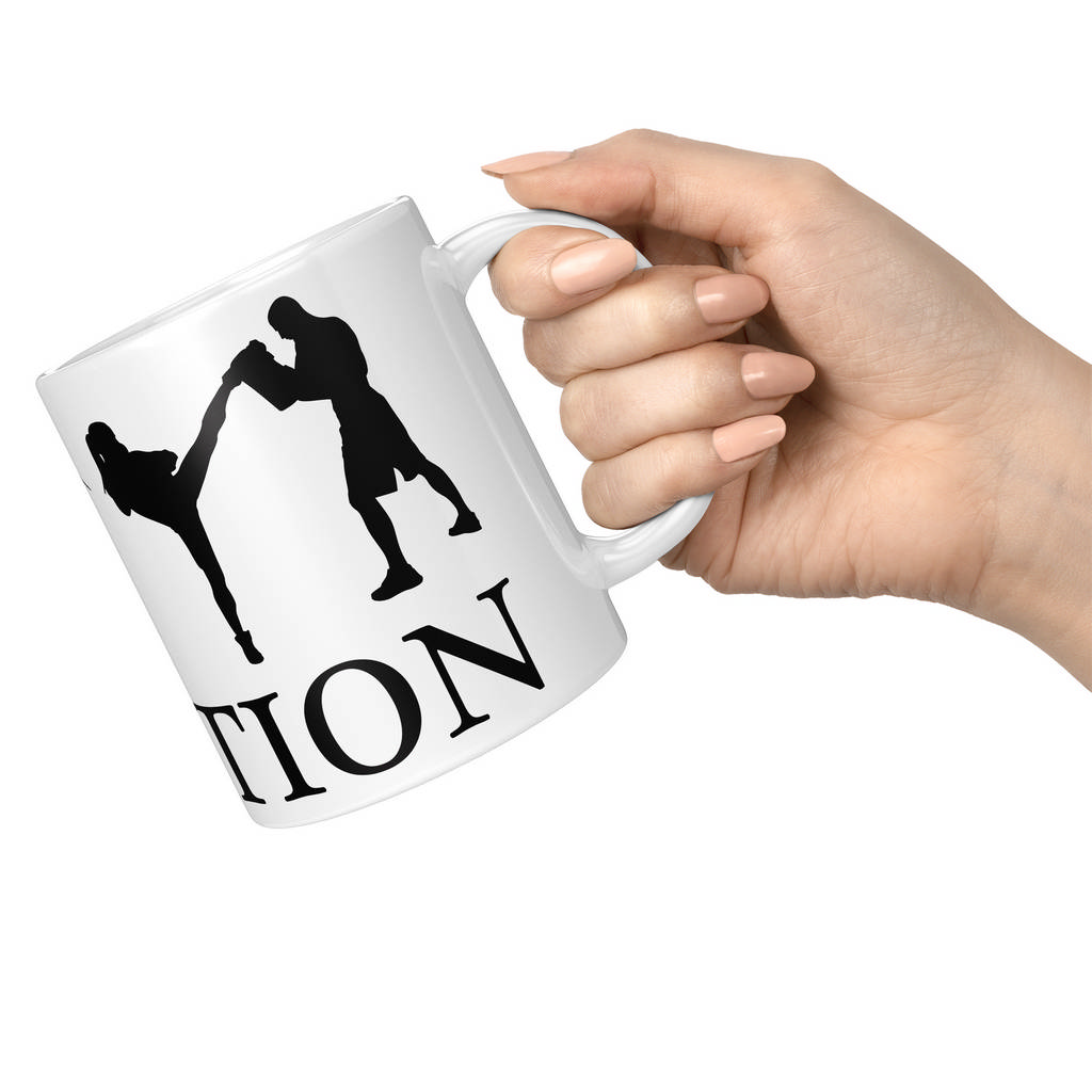 MMA FIGHTER (FEMALE) EVOLUTION 11oz NOVELTY MUG Mugs