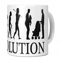 NEW PARENTS EVOLUTION 11OZ NOVELTY MUG