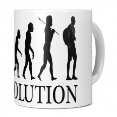 TOURIST EVOLUTION 11OZ NOVELTY MUG