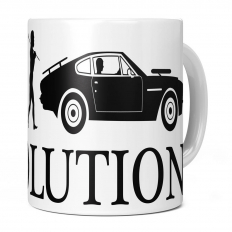 MUSCLE CAR EVOLUTION 11OZ NOVELTY MUG