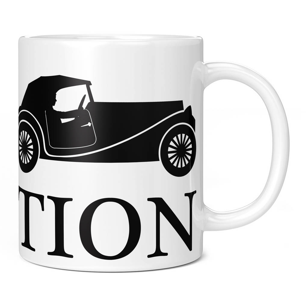 CLASSIC CAR EVOLUTION 11oz NOVELTY MUG Mugs