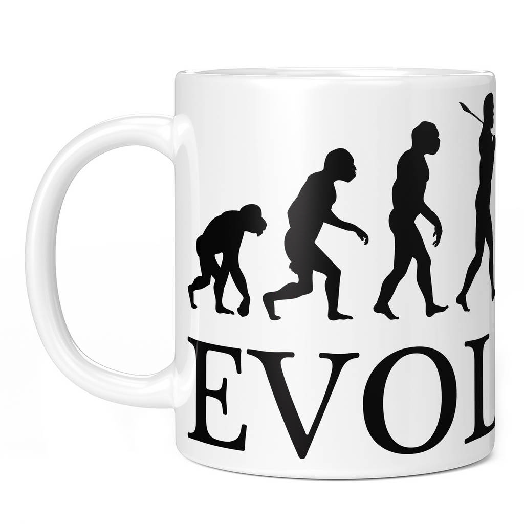 CLASSIC CAR EVOLUTION 11oz NOVELTY MUG Mugs