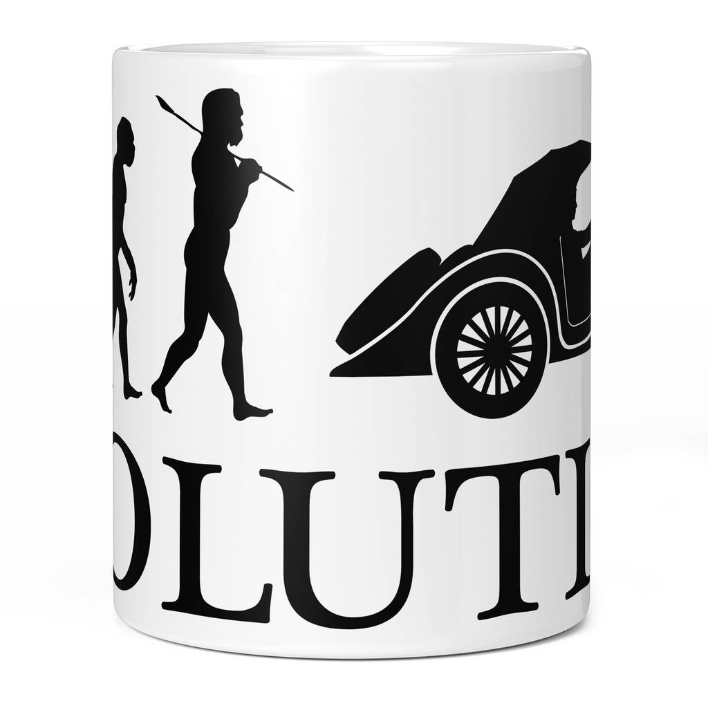 CLASSIC CAR EVOLUTION 11oz NOVELTY MUG Mugs