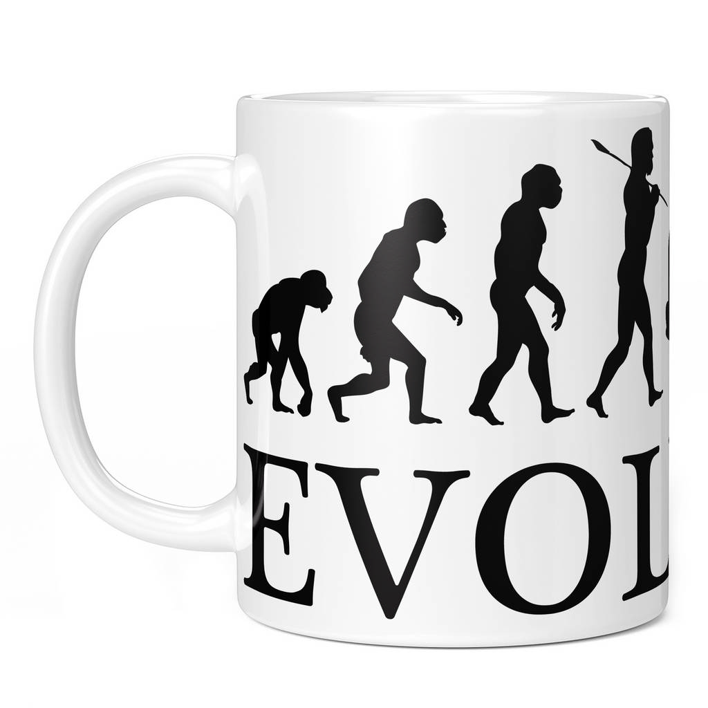 FAMILY SALOON EVOLUTION 11oz NOVELTY MUG Mugs