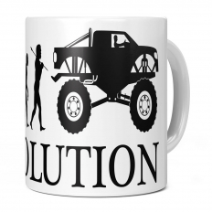 MONSTER TRUCK EVOLUTION 11OZ NOVELTY MUG