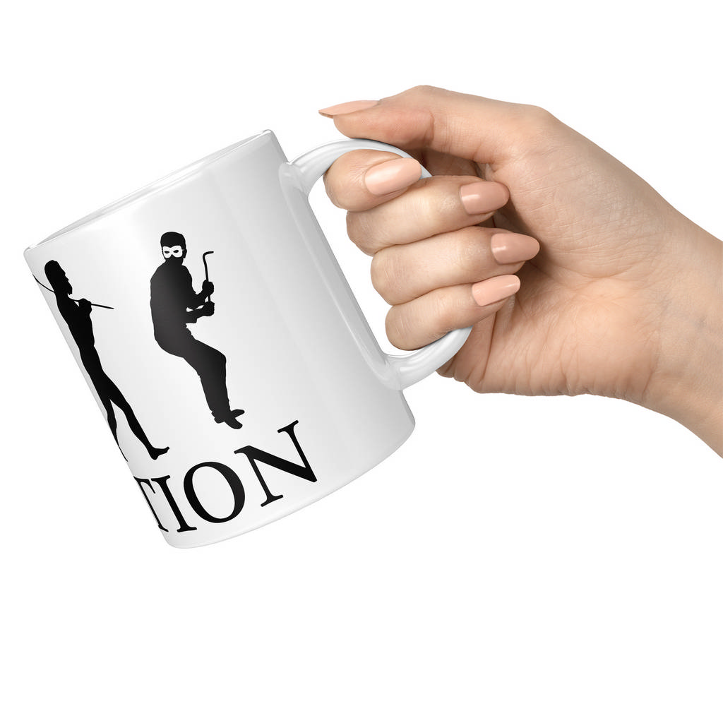 CAT BURGLAR EVOLUTION 11oz NOVELTY MUG Mugs