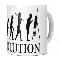 PAINTER EVOLUTION 11OZ NOVELTY MUG