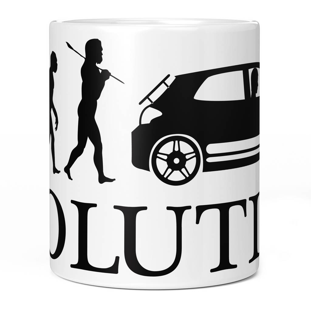 SPORTY HATCHBACK EVOLUTION 11oz NOVELTY MUG Mugs