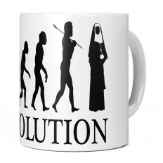 NUN EVOLUTION 11OZ NOVELTY MUG