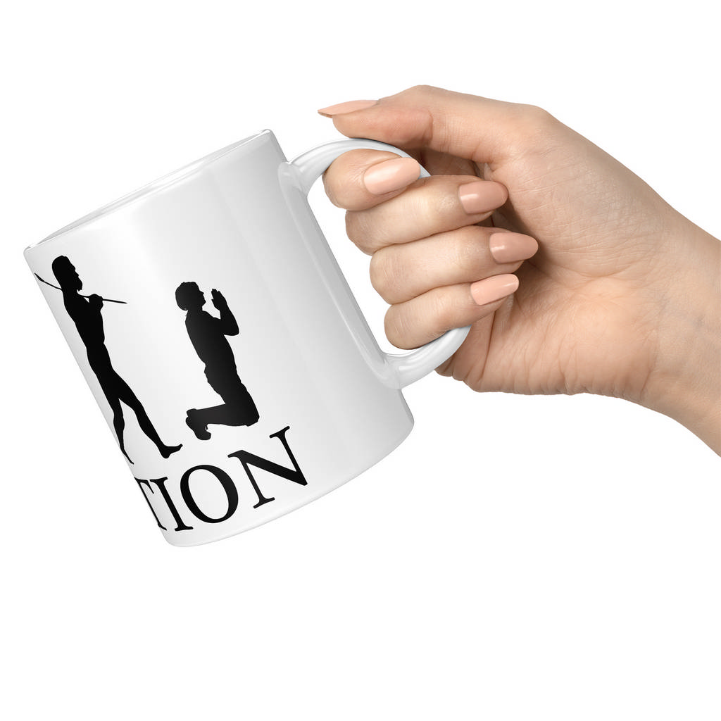 PRAYING EVOLUTION 11oz NOVELTY MUG Mugs