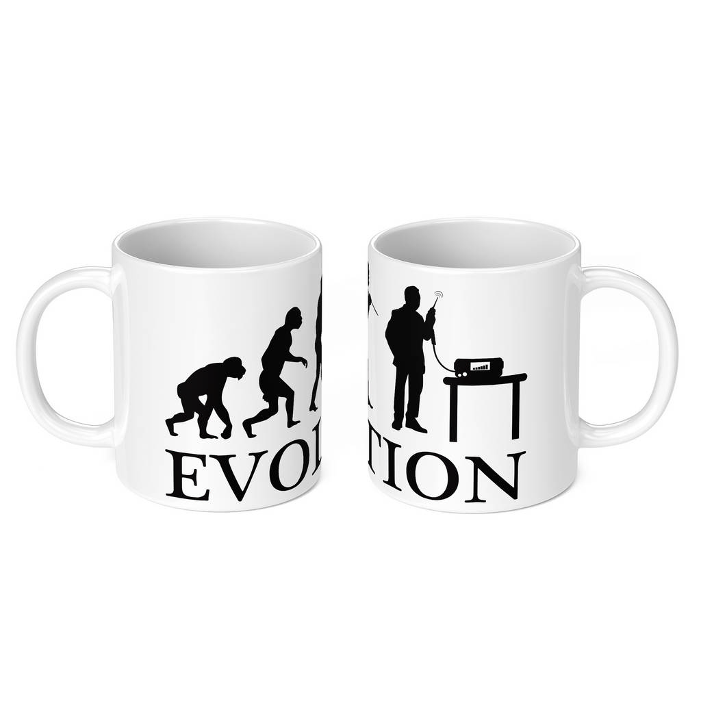 CB RADIO EVOLUTION 11oz NOVELTY MUG Mugs