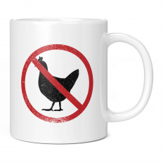 ALEKTOROPHOBIA (FEAR OF CHICKENS) 11OZ NOVELTY MUG
