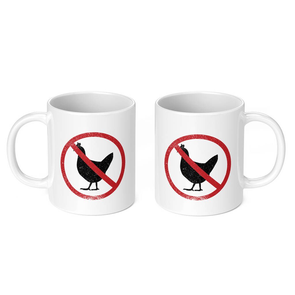 ALEKTOROPHOBIA (FEAR OF CHICKENS) 11oz NOVELTY MUG Mugs