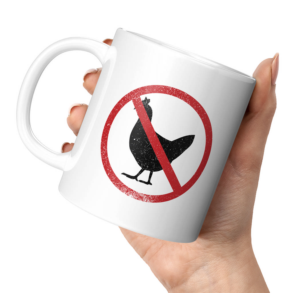 ALEKTOROPHOBIA (FEAR OF CHICKENS) 11oz NOVELTY MUG Mugs