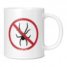 ARACHNOPHOBIA (FEAR OF SPIDERS) 11OZ NOVELTY MUG
