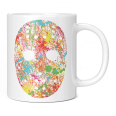 HOCKEY MASK SPLATTER 11OZ NOVELTY MUG