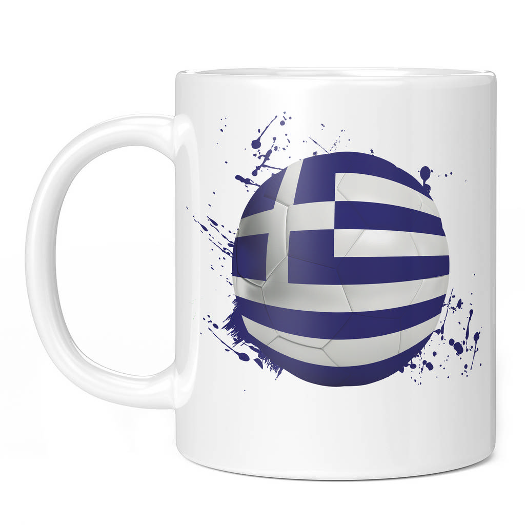 GREECE FOOTBALL 11oz NOVELTY MUG Mugs