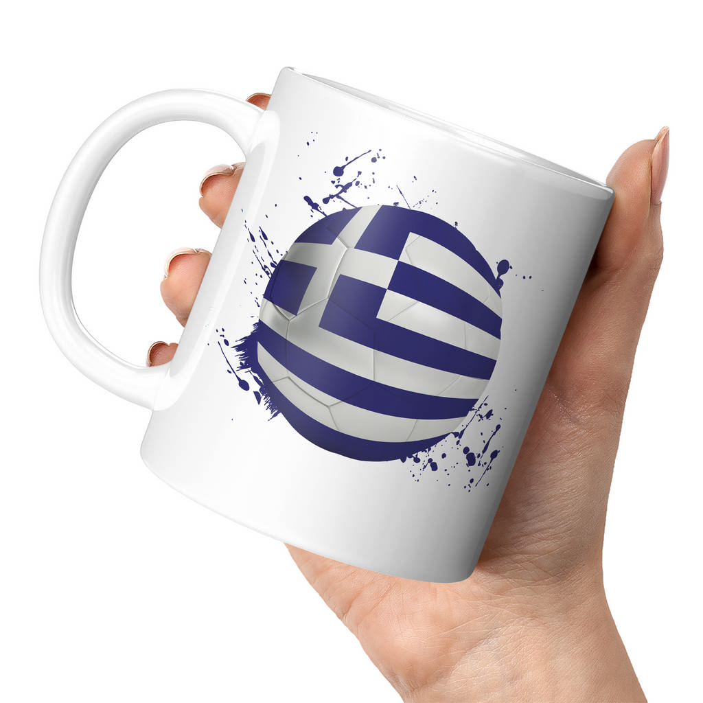 GREECE FOOTBALL 11oz NOVELTY MUG Mugs