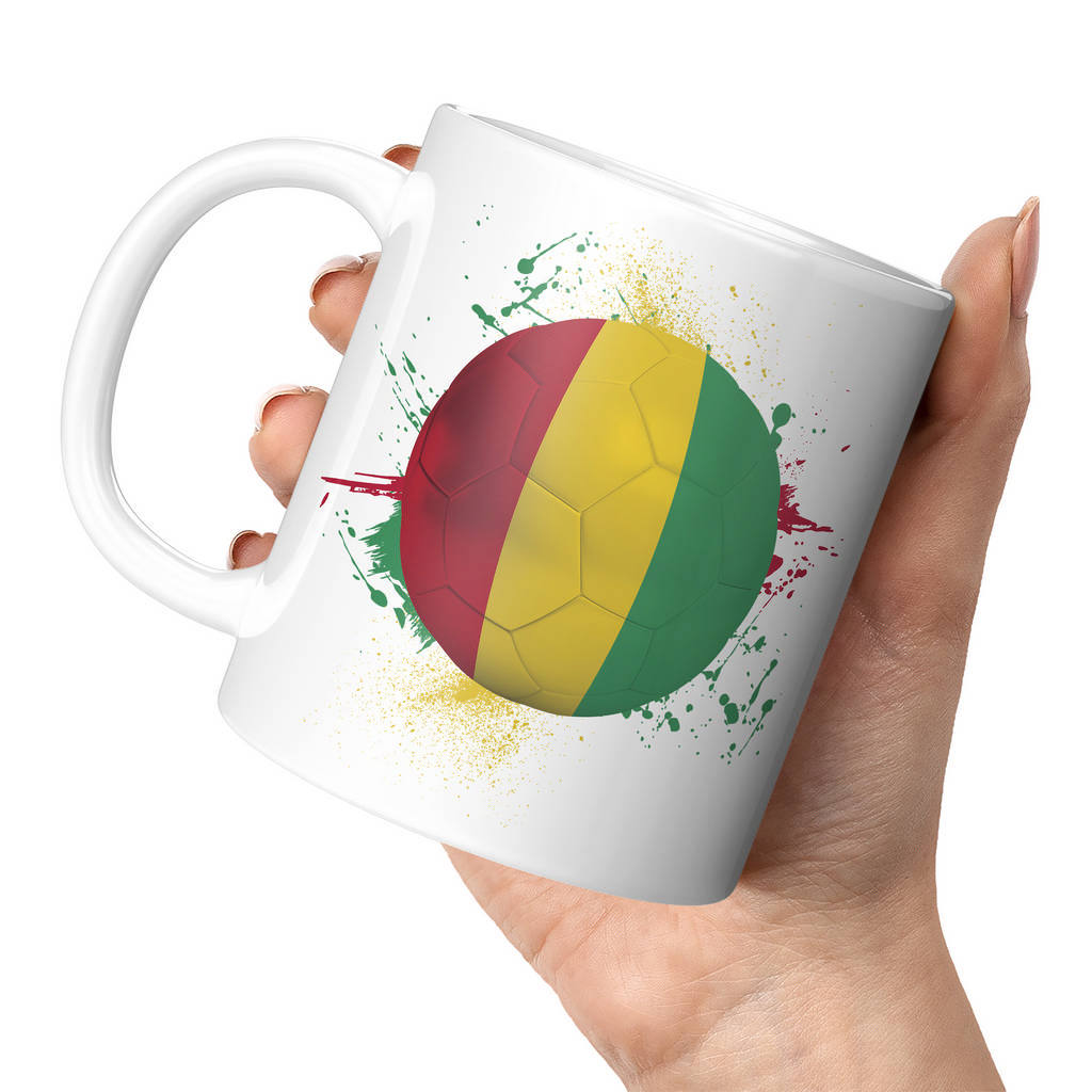 GUINEA FOOTBALL 11oz NOVELTY MUG Mugs