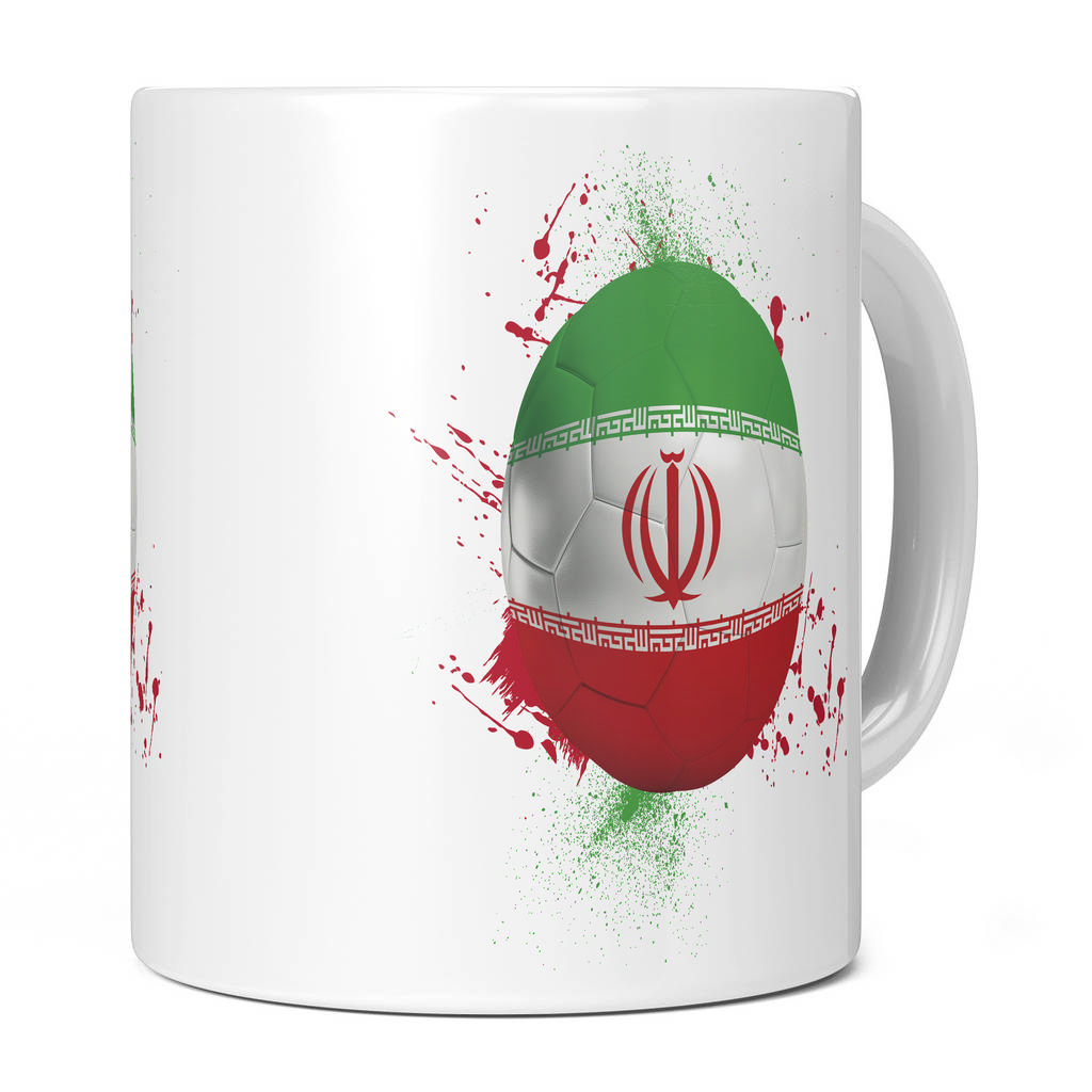 IRAN FOOTBALL 11oz NOVELTY MUG Mugs