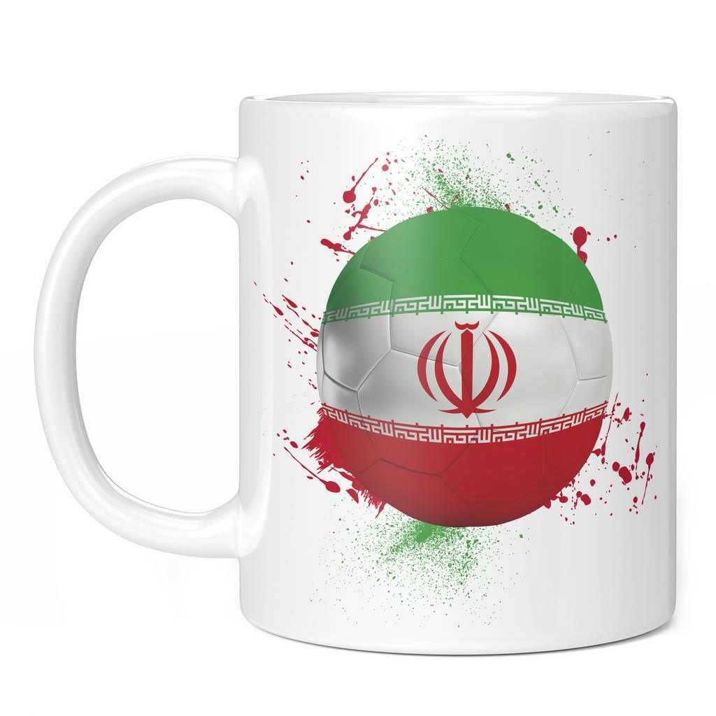 IRAN FOOTBALL 11oz NOVELTY MUG Mugs
