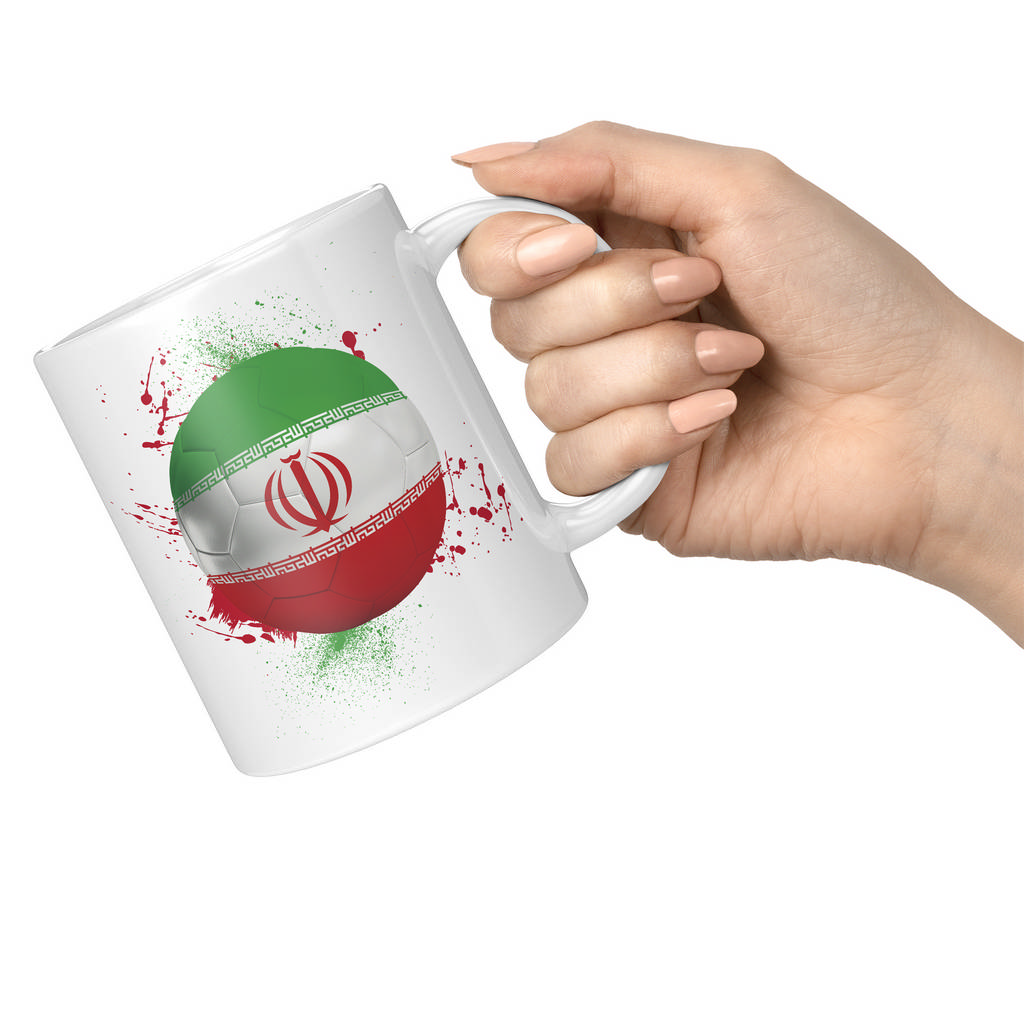 IRAN FOOTBALL 11oz NOVELTY MUG Mugs