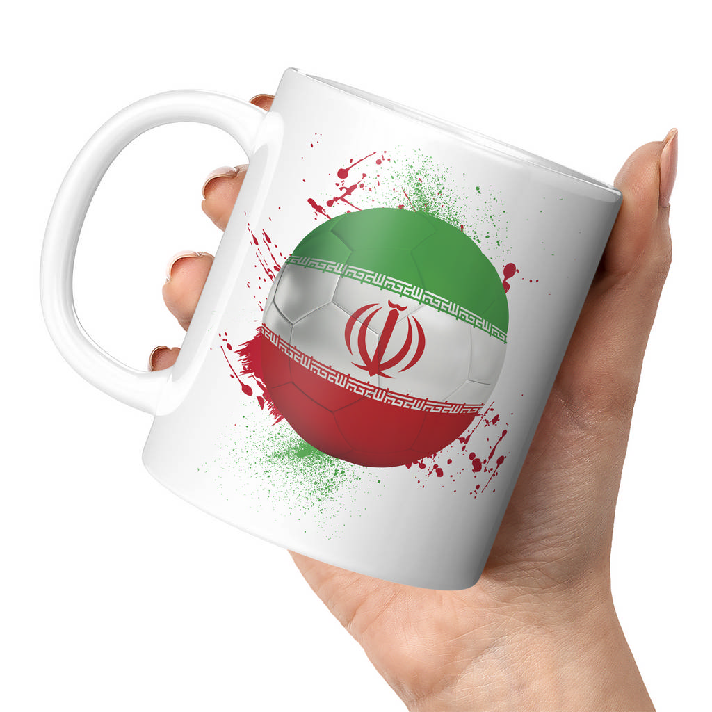 IRAN FOOTBALL 11oz NOVELTY MUG Mugs