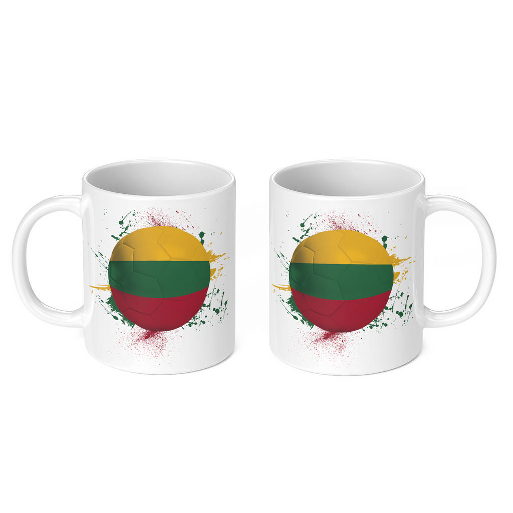 LITHUANIA FOOTBALL 11oz NOVELTY MUG Mugs
