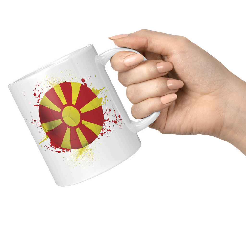 MACEDONIA FOOTBALL 11oz NOVELTY MUG Mugs
