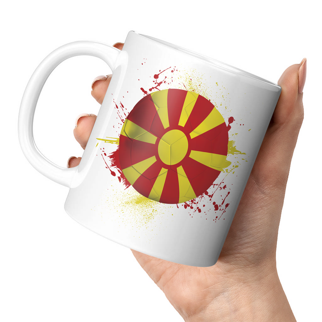 MACEDONIA FOOTBALL 11oz NOVELTY MUG Mugs
