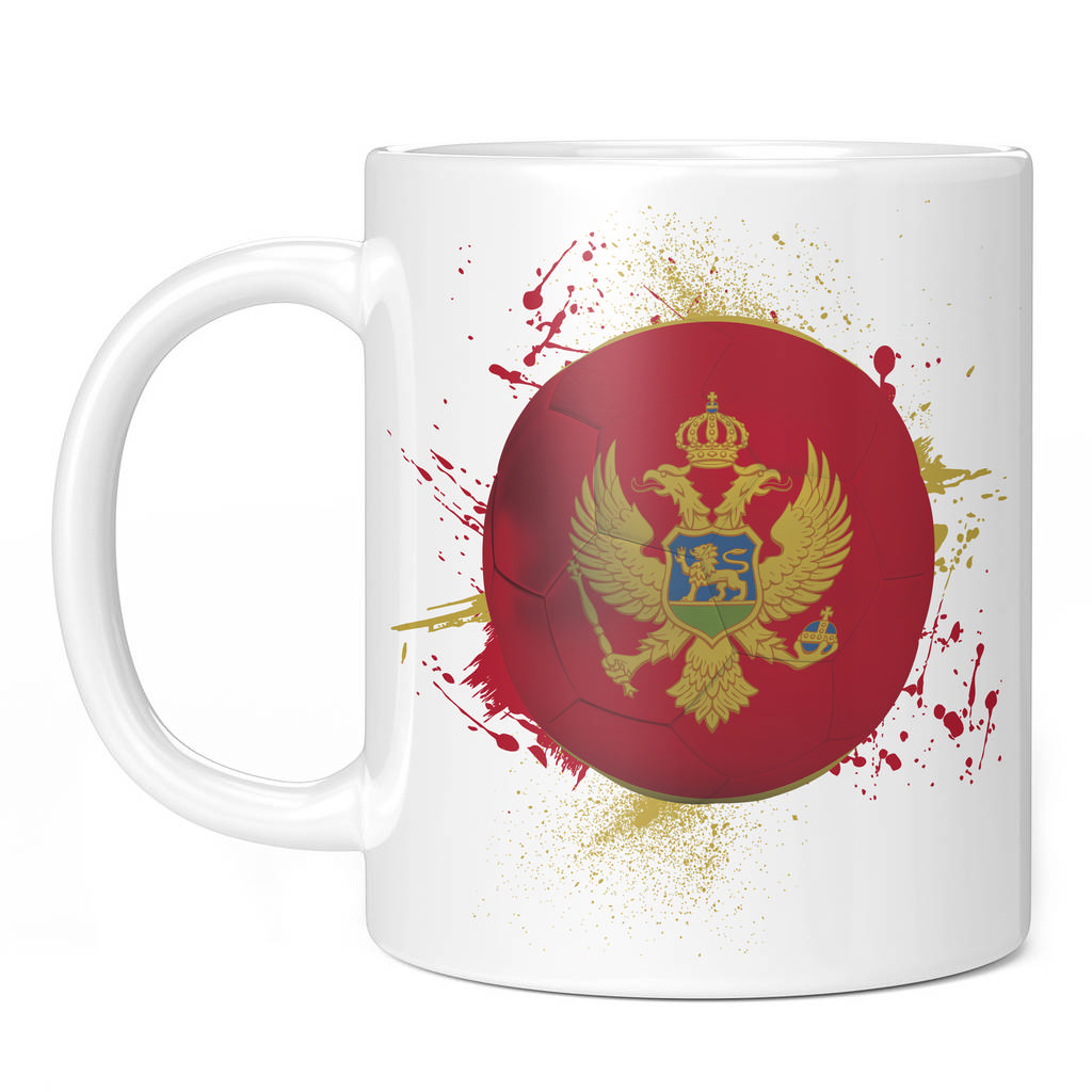 MONTENEGRO FOOTBALL 11oz NOVELTY MUG Mugs