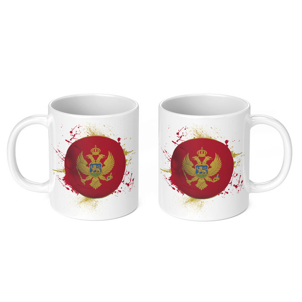 MONTENEGRO FOOTBALL 11oz NOVELTY MUG Mugs