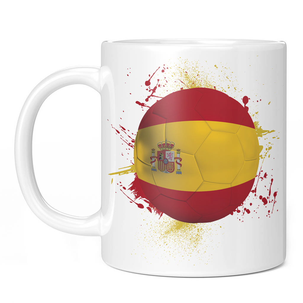 SPAIN FOOTBALL 11oz NOVELTY MUG Mugs
