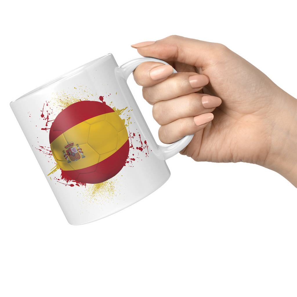 SPAIN FOOTBALL 11oz NOVELTY MUG Mugs