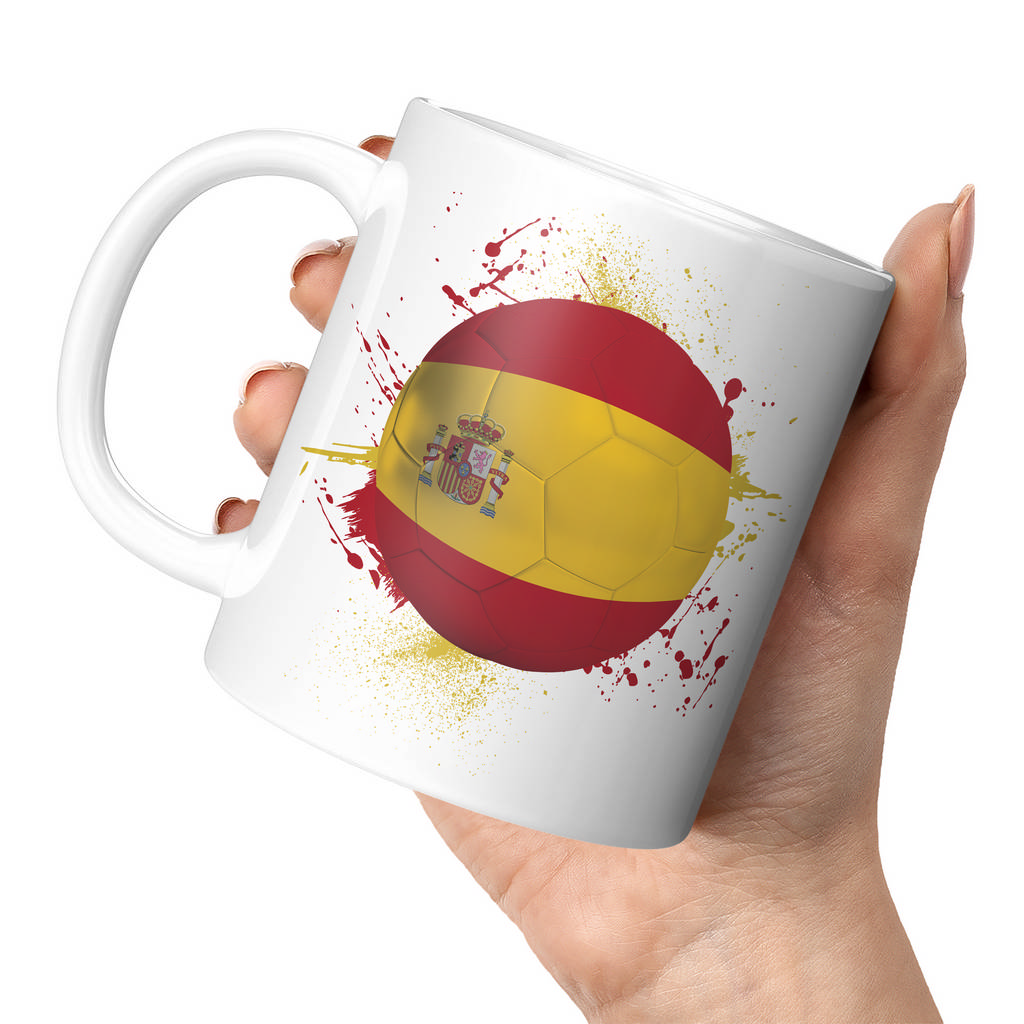 SPAIN FOOTBALL 11oz NOVELTY MUG Mugs