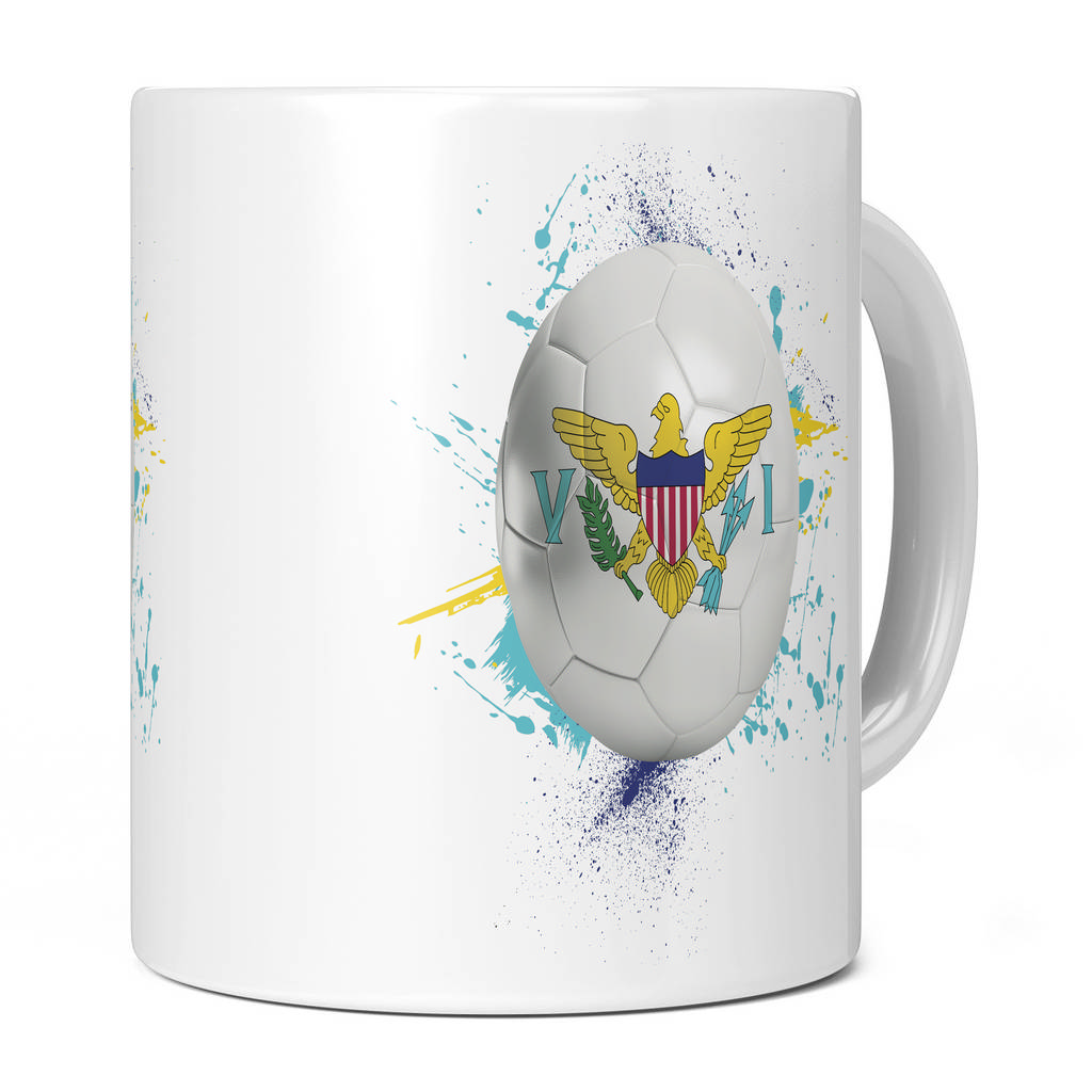 US VIRGIN ISLAND FOOTBALL 11oz NOVELTY MUG Mugs