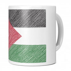 JORDAN SCRIBBLE FLAG 11OZ NOVELTY MUG