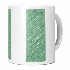 NIGERIA SCRIBBLE FLAG 11OZ NOVELTY MUG