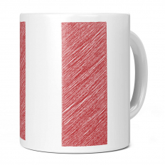 PERU SCRIBBLE FLAG 11OZ NOVELTY MUG