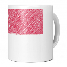SINGAPORE SCRIBBLE FLAG 11OZ NOVELTY MUG