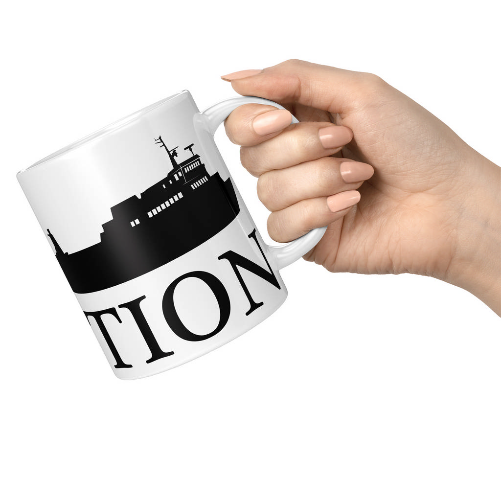 FERRY EVOLUTION OF MAN 11oz NOVELTY MUG Mugs