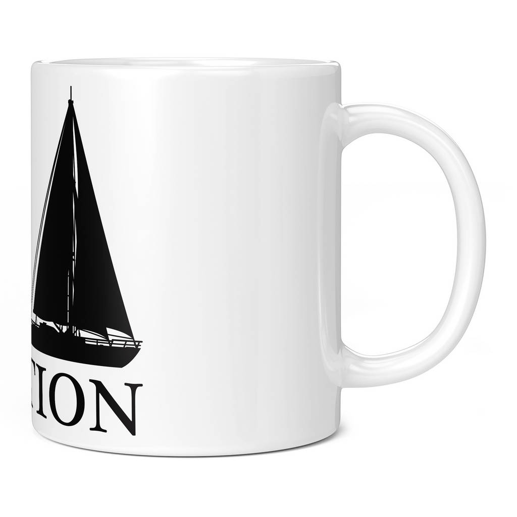 SAILBOAT EVOLUTION OF MAN 11oz NOVELTY MUG Mugs